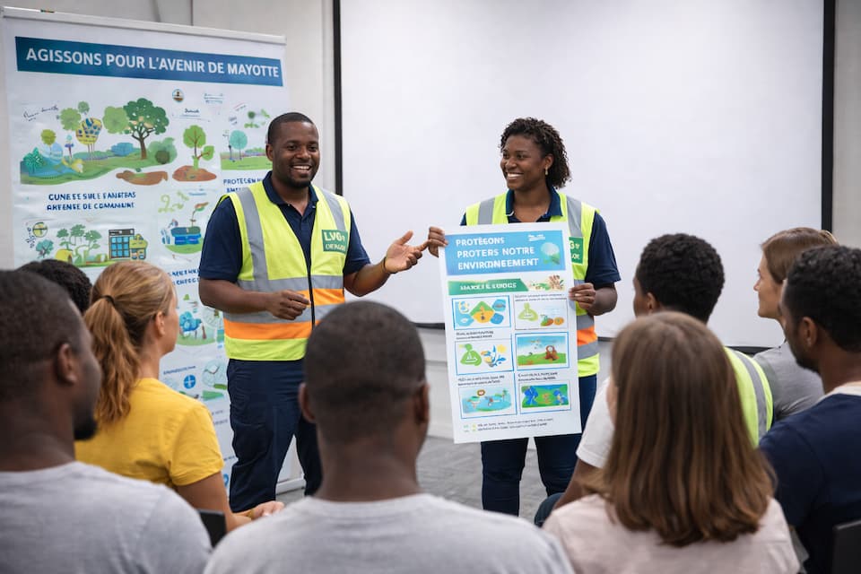 Engagement de LVD Environnement Mayotte pour la réduction et la gestion responsable des déchets